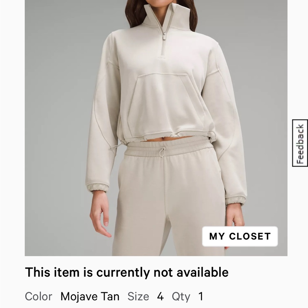 Brushed Softstreme Ribbed Half Zip size 4
